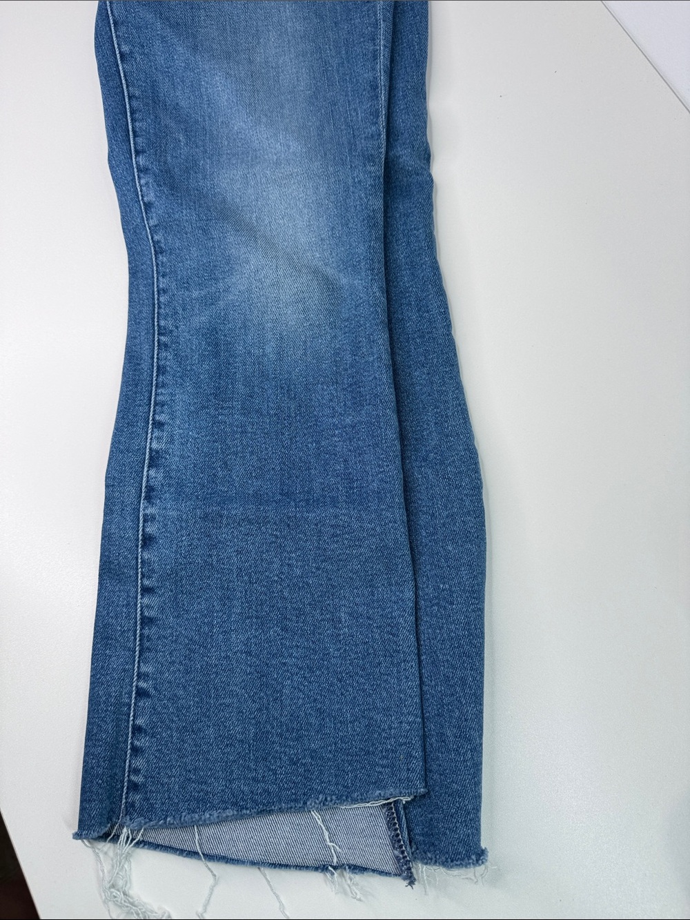 Mother Denim The Insider Crop Step Fray different strokes size 27 - Picture 7 of 10